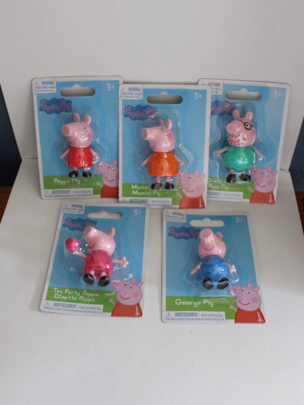 Peppa Pig Family Lot of 5 Figures